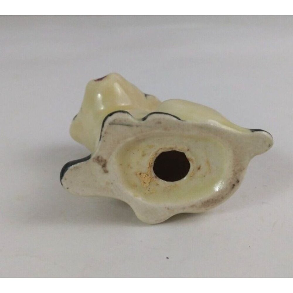Vintage White Surprised Adorable Puppy Dog 2.25" Salt & Pepper Shakers Japan - Picture 7 of 13